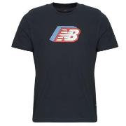 Lyhythihainen t-paita New Balance  CUBED LOGO T-SHIRT  EU S