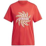 Lyhythihainen t-paita adidas  Farm Gfx  EU S