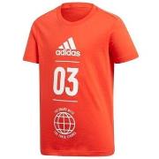Lyhythihainen t-paita adidas  JR Sport ID  EU XL
