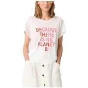 Lyhythihainen t-paita Ecoalf  GATSRIOTS1272WS22  EU XS