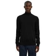 Neulepusero Selected  Noos Tray Roll Neck Knit - Black  EU XXL