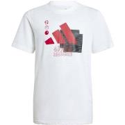 T-paidat & Poolot adidas  J Train Tee  9 / 10 vuotta