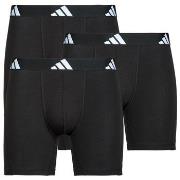 Bokserit adidas  ACTIVE FLEX COTTON Boxer Long Pack de 3  EU S