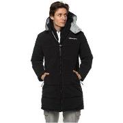 Parkatakki Champion  Script Logo Back Padded Hooded  EU S