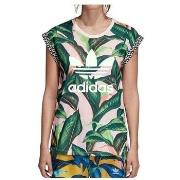 Lyhythihainen t-paita adidas  Tee Multicolor  EU S