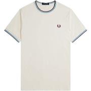 Lyhythihainen t-paita Fred Perry  Fp Twin Tipped T-Shirt  EU S