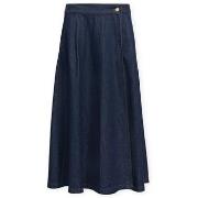 Lyhyt hame Object  Sina Long Skirt - Dark Denim  FR 38