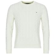 Neulepusero Tommy Hilfiger  CLASSIC COTTON CABLE CREW NECK  EU S