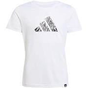 Lyhythihainen t-paita adidas  Jg Animal T  11 / 12 vuotta