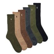 Sukat Polo Ralph Lauren  PRFRMNC CTNC-CREW SOCK-6 PACK  Yksi Koko