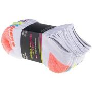 Urheilusukat Skechers  6pk Girls Full Terry No Show Med  31 / 34