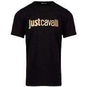 Lyhythihainen t-paita Roberto Cavalli  74OBHF0074MM605  EU XXL