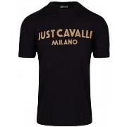 Lyhythihainen t-paita Roberto Cavalli  78OAHT06  EU M