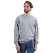Svetari Brava Fabrics  Splash Paint Rounded Sweatshirt - Grey  EU S