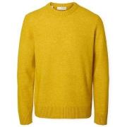 Neulepusero Selected  Noos Rai Knit - Gold Flake  EU M