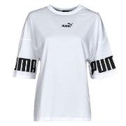 Lyhythihainen t-paita Puma  PUMA POWER COLORBLOCK TEE  US XL