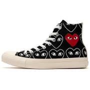 Tennarit Comme Des Garcons  Converse  Black Heart Print  35