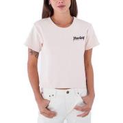 T-paidat & Poolot Hurley  TOMGIRL BABY RIB TEE  EU XS