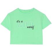 Lyhythihainen t-paita 4F  TSHIRT4FJWSS24TTSHF1144F1144zielona128  Yksi...