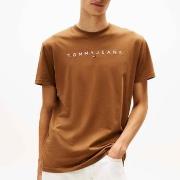 Lyhythihainen t-paita Tommy Jeans  TJM REG LINEAR LOGO TEE  EU S