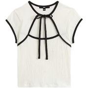 Lyhythihainen t-paita Vans  KARI TIE NECK TOP CLAS  EU S