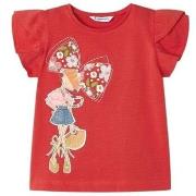 Lyhythihainen t-paita Mayoral  3091 camiseta Rojo  5 vuotta