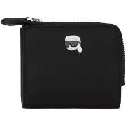 Kukkarot Karl Lagerfeld  Ikon Nylon Pin Sm Zip Wall Black  Yksi Koko