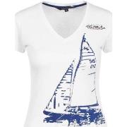 Lyhythihainen t-paita Vent Du Cap  T-shirt manches courtes femme ADRIO...