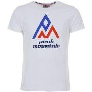 Lyhythihainen t-paita Peak Mountain  T-shirt manches courtes homme CIM...