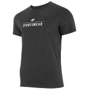 Lyhythihainen t-paita 4F  SS23TTSHM539CIEMNYSZARYMELAN  EU XXL