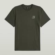 Lyhythihainen t-paita G-Star Raw  CHEST LOGO RT  EU S