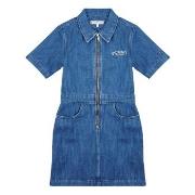 Lyhyt mekko Tommy Hilfiger  ZIP SS DRESS WASHED  4 vuotta