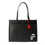 Olkalaukut Karl Lagerfeld  IKON MONOGRAM CC SQUARE TO  Yksi Koko
