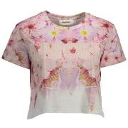 Lyhythihainen t-paita Desigual  22swtk75  EU L