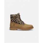 Kengät Timberland  6" Premium Boot Leopard Print Beige Nubuck (Women's...