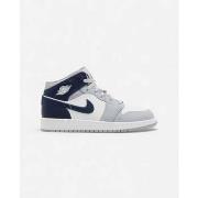 Tennarit Nike  Jordan 1 Mid Wolf Grey Midnight Navy (GS)  36 1/2