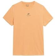 Lyhythihainen t-paita 4F  KOSZULKA4F4FSS23TTSHM3632XLPOMARANCZ  EU XXL