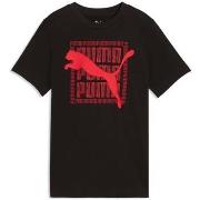 Lyhythihainen t-paita Puma  Graphic Cat Tee B  11 / 12 vuotta