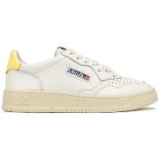 Kengät Autry  Medalist Low Leather W - White/Lemon Meringue  36