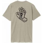 Lyhythihainen t-paita Santa Cruz  Stamped screaming hand t-shirt  EU S
