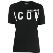 Lyhythihainen t-paita Dsquared  S80GC0001S23009  EU S