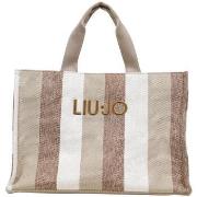 Laukut Liu Jo  L TOTE STRIPED CANVAS 2A6026 T2176  Yksi Koko