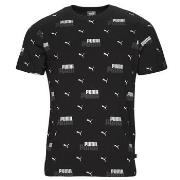 Lyhythihainen t-paita Puma  ESS+ LOGO POWER AOP  EU S