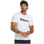 Lyhythihainen t-paita Wilson  T-shirt  Easy Street blanc  EU S