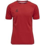 Lyhythihainen t-paita hummel  T-shirt  hmlLEAD rouge  EU S