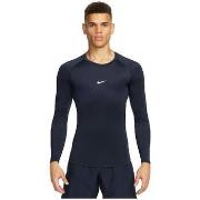 T-paidat pitkillä hihoilla Nike  T-shirt manches longues  Pro Dri-FIT ...