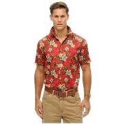 Lyhythihainen paitapusero Superdry  Chemise  Hawaiian Print  EU S