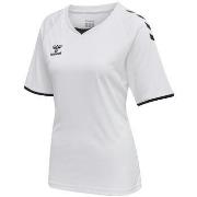 Lyhythihainen t-paita hummel  T-shirt  Core Volley Blanc  EU M