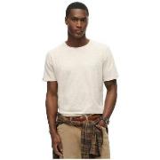 Lyhythihainen t-paita Superdry  T-shirt  à bords bruts flammé  EU XL