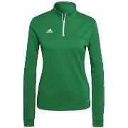 Svetari adidas  Sweat-shirt  Entrada 22 demi-zip vert slim femme  EU M